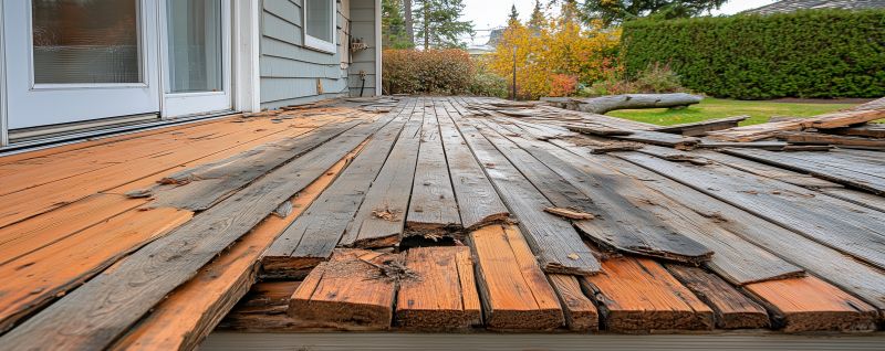 Removes unsightly or worn-out decks, enhancing the overall look of your outdoor space